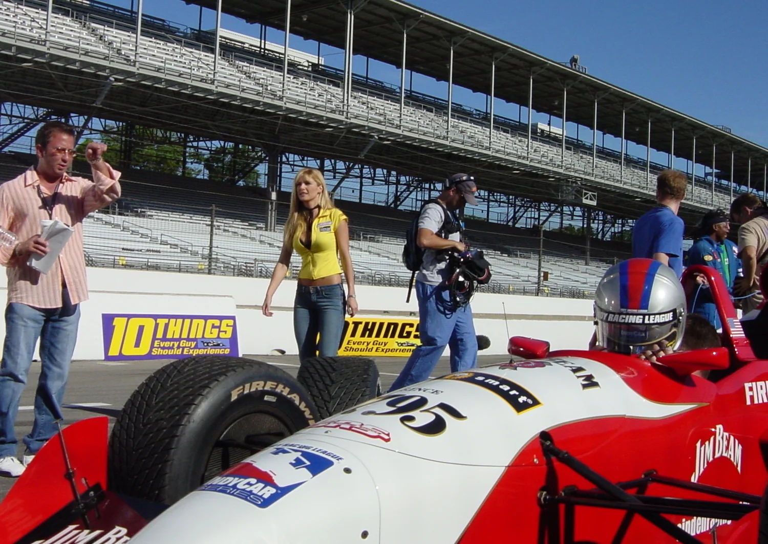 Indianapolis 500 episode with guest host Brande Roderick, actress and 2001 Playboy Playmate of the Year.